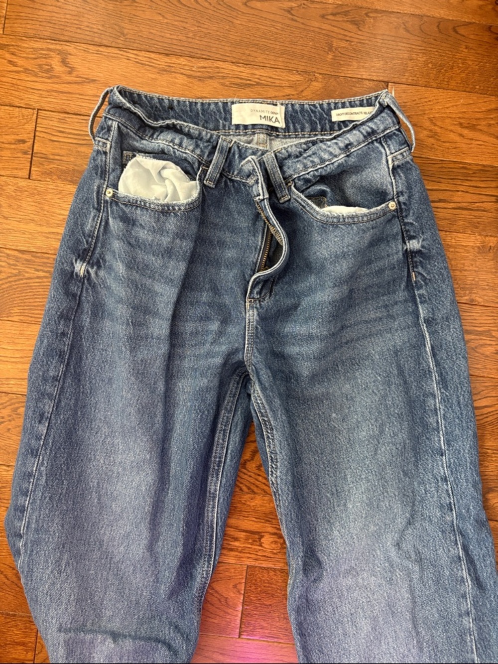Dynamite Mika Jeans- Mid waist Straight